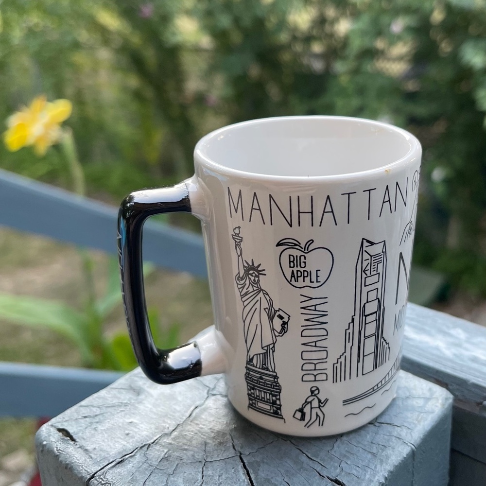 Brand New NYC Espresso Mug with iconic city landmarks - Picture 4 of 8